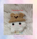 Capabaras Mushroom Keychain