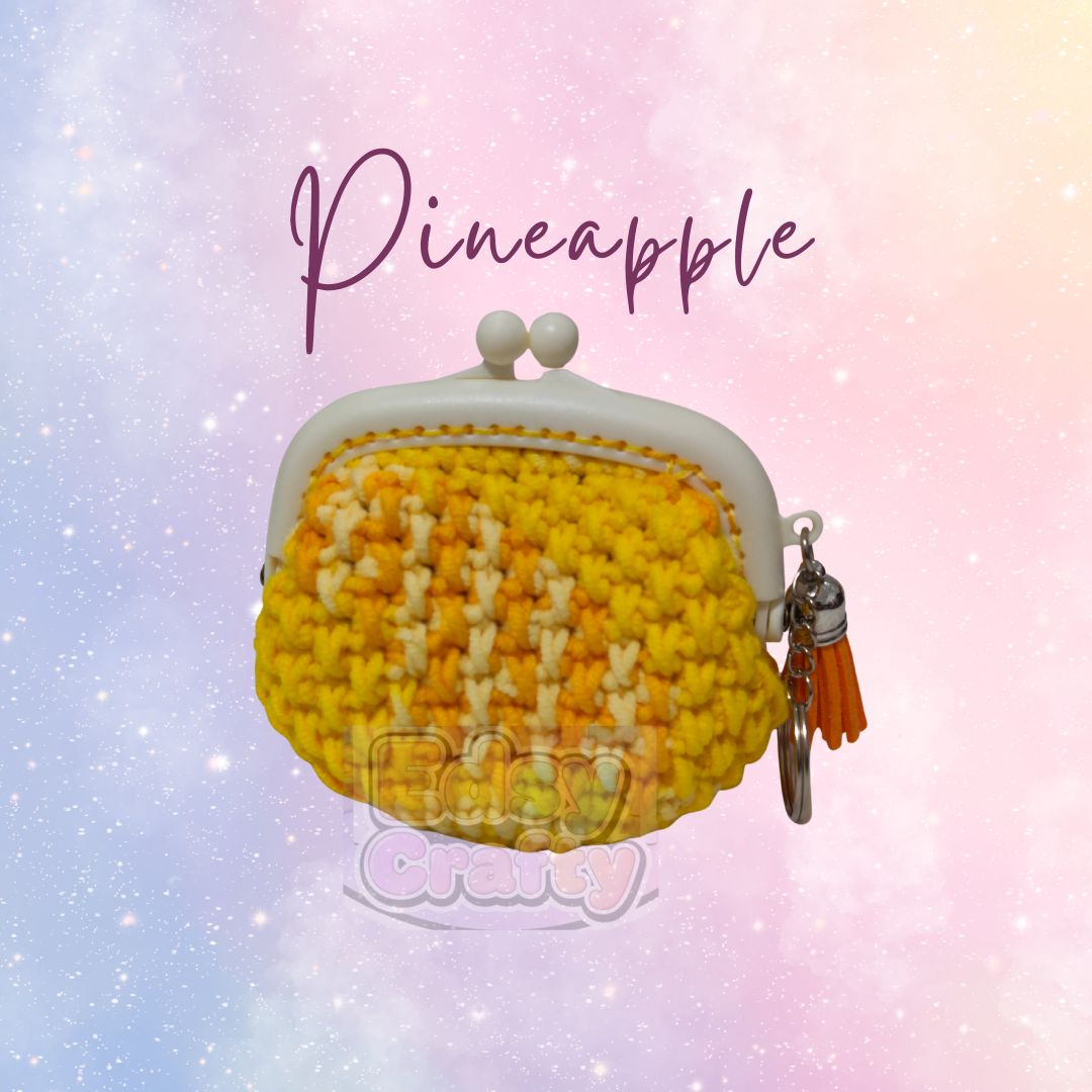 Pineapple Crochet Wallet