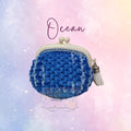 Ocean Crochet Wallet